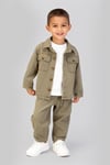 Whitney Gabardin Kumaş Erkek Çocuk Üçlü Takım-04265