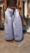 Bebe Mavisi, Kemerli Bol Kesim Pantolon