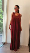 Bordo Leopar Elbise