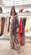 Füme Desenli Kimono