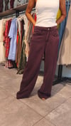 Mürdüm Pantolon