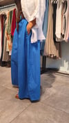 Saks Mavisi, Kemerli Bol Kesim Pantolon