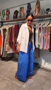 Saks Mavisi, Kemerli Bol Kesim Pantolon