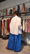 Saks Mavisi, Kemerli Bol Kesim Pantolon