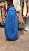 Saks Mavisi, Kemerli Bol Kesim Pantolon