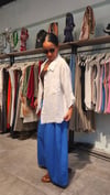 Saks Mavisi, Kemerli Bol Kesim Pantolon