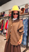 Vizon Oversize Hırka