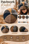 Vizon,Çok Renkli Patchwork Kasket