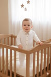 KD54125.ORGANİK PAPYONLU PATİKLİ TULUM 1-3/3-6/6-9AY