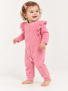 KD63123.KADİFE FIRKIRLI KIZ BEBEK TULUM 3-6/6-9/9-12/18-24 AY