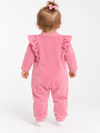 KD63123.KADİFE FIRKIRLI KIZ BEBEK TULUM 3-6/6-9/9-12/18-24 AY