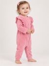 KD63123.KADİFE FIRKIRLI KIZ BEBEK TULUM 3-6/6-9/9-12/18-24 AY