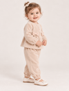 KD63124.KADİFE FİYONK DETAYLI KIZ BEBEK TAKIM 6-9/9-12/18-24/24-36 AY