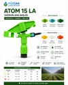 Yüzüak Atom 15 LA Yağmurlama Başlığı