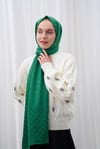 Dama Desen İpeksi Jakar Şal- Benetton 