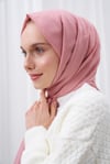 G Desen İpeksi Jakar Şal - Pembe