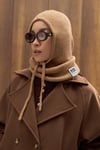 Kapüşonlu Bere - Camel