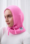 Kapüşonlu Bere - Pembe 