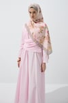 Zahra Pamuklu Şal - Pembe