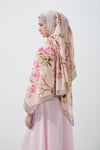 Zahra Pamuklu Şal - Pembe