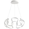 Yaren StyleSalon Tipi Büyük Sarkıt Led Avize3 Işıklı Modern Sarkıt Ahtapot 6'Lı Led Avize