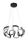 Yaren StyleSalon Tipi Büyük Sarkıt Led Avize3 Işıklı Modern Sarkıt Ahtapot 6'Lı Led Avize
