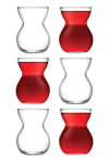 Yaren Style6'Lı Tombul Çaybardağı Seti 150ml6'Lı Tombul Çaybardağı Seti 150ml