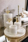 Yaren StyleDoğal Mermer 7 li Banyo SetiDoğal Mermer 7 li Banyo Seti