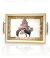 Yaren StyleMiss Garden Kare Tepsi 49x30 CmMiss Garden Kare Tepsi 49x30 Cm
