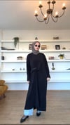 Aplike Tutturmalı Elbise