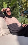 Gold Aplike Detaylı Elbise