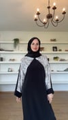 Leopar Desen Detaylı Elbise