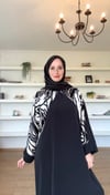 Zebra Desen Elbise