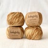 100% Peruvian Pima Cotton Yarn - CARAMEL KETTLE DYE