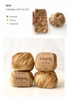 100% Peruvian Pima Cotton Yarn - CARAMEL KETTLE DYE