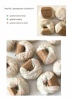 100% Peruvian Pima Cotton Yarn - PASTEL RAINBOW