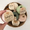 12 Yarn Bundles - Organic Cotton Yarn (choose colors)