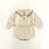 Adele Romper with collar, Exclusive confetti - custom color