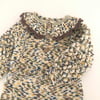 Adele Romper with collar, Exclusive confetti - custom color