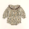 Adele Romper with collar, Exclusive confetti - custom color