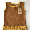 Artemis Dress / 2 Color, Biscuit × Sunflower