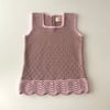 Artemis Dress / 2 Color, Dusty rose × Pastel pink