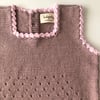 Artemis Dress / 2 Color, Dusty rose × Pastel pink