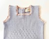 Artemis Dress / 2 Color, Periwinkle × Powder pink