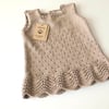 Artemis Dress, Beige