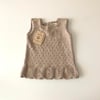 Artemis Dress, Beige