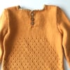 Artemis Dress Long Sleeve / 2 Color, Marigold × Corn