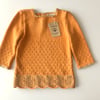 Artemis Dress Long Sleeve / 2 Color, Marigold × Corn