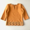 Artemis Dress Long Sleeve / 2 Color, Marigold × Corn