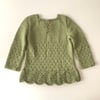 Artemis Dress Long Sleeve, Matcha